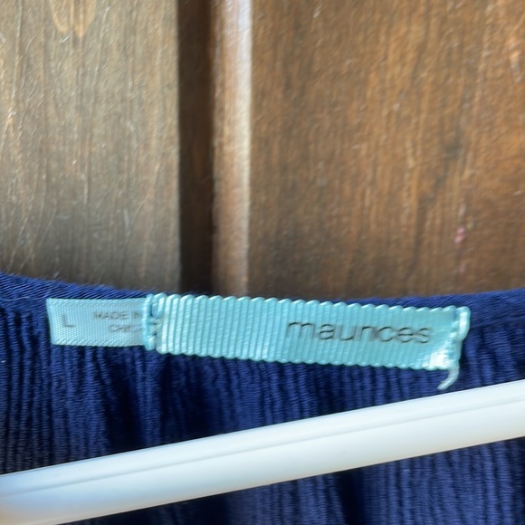 Boho embroidered flowy top Sz large - Picture 2 of 4